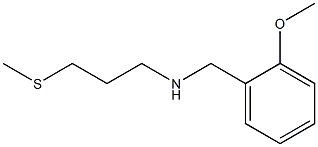 [(2-methoxyphenyl)methyl][3-(methylsulfanyl)propyl]amine 구조식 이미지