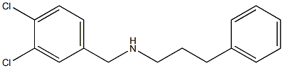 [(3,4-dichlorophenyl)methyl](3-phenylpropyl)amine Structure