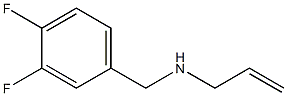 [(3,4-difluorophenyl)methyl](prop-2-en-1-yl)amine Structure