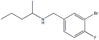 [(3-bromo-4-fluorophenyl)methyl](pentan-2-yl)amine 구조식 이미지