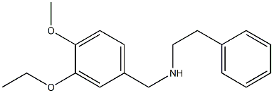 [(3-ethoxy-4-methoxyphenyl)methyl](2-phenylethyl)amine 구조식 이미지