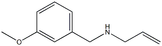 [(3-methoxyphenyl)methyl](prop-2-en-1-yl)amine Structure