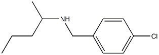 [(4-chlorophenyl)methyl](pentan-2-yl)amine Structure