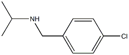 [(4-chlorophenyl)methyl](propan-2-yl)amine Structure