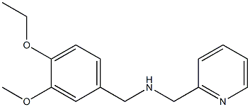 [(4-ethoxy-3-methoxyphenyl)methyl](pyridin-2-ylmethyl)amine 구조식 이미지