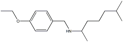 [(4-ethoxyphenyl)methyl](6-methylheptan-2-yl)amine 구조식 이미지