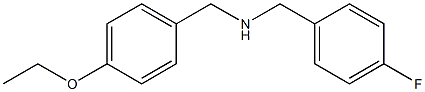 [(4-ethoxyphenyl)methyl][(4-fluorophenyl)methyl]amine 구조식 이미지