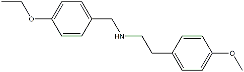 [(4-ethoxyphenyl)methyl][2-(4-methoxyphenyl)ethyl]amine 구조식 이미지