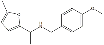 [(4-methoxyphenyl)methyl][1-(5-methylfuran-2-yl)ethyl]amine 구조식 이미지