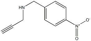 [(4-nitrophenyl)methyl](prop-2-yn-1-yl)amine Structure