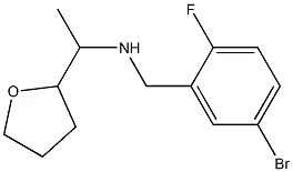[(5-bromo-2-fluorophenyl)methyl][1-(oxolan-2-yl)ethyl]amine 구조식 이미지