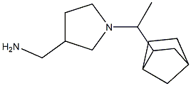 [1-(1-bicyclo[2.2.1]hept-2-ylethyl)pyrrolidin-3-yl]methylamine Structure