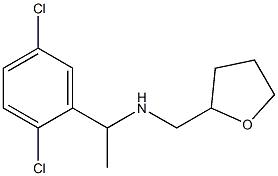 [1-(2,5-dichlorophenyl)ethyl](oxolan-2-ylmethyl)amine Structure