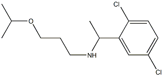 [1-(2,5-dichlorophenyl)ethyl][3-(propan-2-yloxy)propyl]amine 구조식 이미지