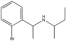 [1-(2-bromophenyl)ethyl](butan-2-yl)amine Structure