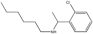 [1-(2-chlorophenyl)ethyl](hexyl)amine 구조식 이미지