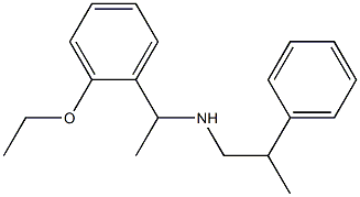 [1-(2-ethoxyphenyl)ethyl](2-phenylpropyl)amine 구조식 이미지