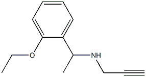 [1-(2-ethoxyphenyl)ethyl](prop-2-yn-1-yl)amine 구조식 이미지