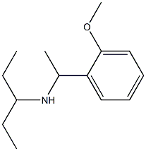 [1-(2-methoxyphenyl)ethyl](pentan-3-yl)amine Structure