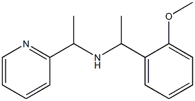 [1-(2-methoxyphenyl)ethyl][1-(pyridin-2-yl)ethyl]amine 구조식 이미지