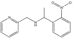 [1-(2-nitrophenyl)ethyl](pyridin-2-ylmethyl)amine Structure