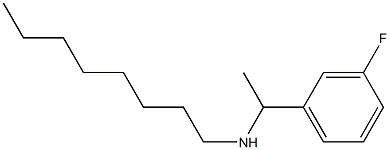 [1-(3-fluorophenyl)ethyl](octyl)amine 구조식 이미지