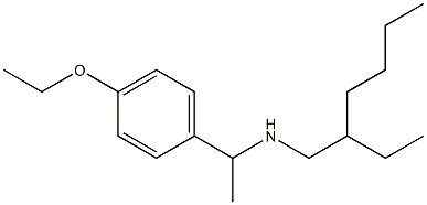 [1-(4-ethoxyphenyl)ethyl](2-ethylhexyl)amine 구조식 이미지