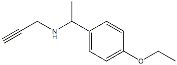 [1-(4-ethoxyphenyl)ethyl](prop-2-yn-1-yl)amine 구조식 이미지