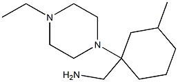 [1-(4-ethylpiperazin-1-yl)-3-methylcyclohexyl]methylamine 구조식 이미지