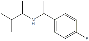 [1-(4-fluorophenyl)ethyl](3-methylbutan-2-yl)amine 구조식 이미지