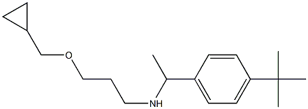 [1-(4-tert-butylphenyl)ethyl][3-(cyclopropylmethoxy)propyl]amine 구조식 이미지