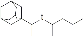 [1-(adamantan-1-yl)ethyl](pentan-2-yl)amine 구조식 이미지
