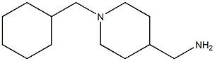 [1-(cyclohexylmethyl)piperidin-4-yl]methanamine Structure