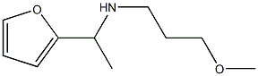 [1-(furan-2-yl)ethyl](3-methoxypropyl)amine 구조식 이미지