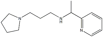 [1-(pyridin-2-yl)ethyl][3-(pyrrolidin-1-yl)propyl]amine 구조식 이미지