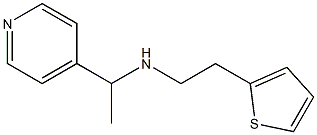 [1-(pyridin-4-yl)ethyl][2-(thiophen-2-yl)ethyl]amine Structure