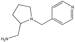 [1-(pyridin-4-ylmethyl)pyrrolidin-2-yl]methanamine 구조식 이미지