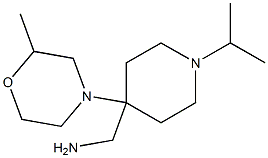 [1-isopropyl-4-(2-methylmorpholin-4-yl)piperidin-4-yl]methylamine 구조식 이미지