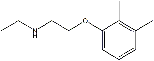 [2-(2,3-dimethylphenoxy)ethyl](ethyl)amine 구조식 이미지