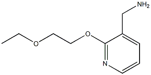 [2-(2-ethoxyethoxy)pyridin-3-yl]methanamine Structure