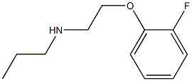 [2-(2-fluorophenoxy)ethyl](propyl)amine 구조식 이미지