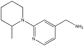 [2-(2-methylpiperidin-1-yl)pyridin-4-yl]methylamine 구조식 이미지