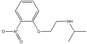 [2-(2-nitrophenoxy)ethyl](propan-2-yl)amine Structure