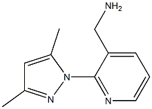 [2-(3,5-dimethyl-1H-pyrazol-1-yl)pyridin-3-yl]methylamine 구조식 이미지