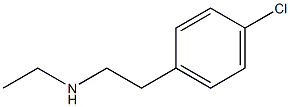 [2-(4-chlorophenyl)ethyl](ethyl)amine Structure