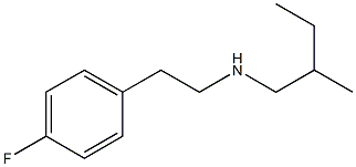[2-(4-fluorophenyl)ethyl](2-methylbutyl)amine 구조식 이미지