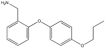 [2-(4-propoxyphenoxy)phenyl]methanamine 구조식 이미지