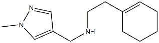 [2-(cyclohex-1-en-1-yl)ethyl][(1-methyl-1H-pyrazol-4-yl)methyl]amine Structure