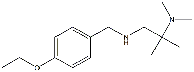 [2-(dimethylamino)-2-methylpropyl][(4-ethoxyphenyl)methyl]amine 구조식 이미지
