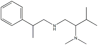 [2-(dimethylamino)-3-methylbutyl](2-phenylpropyl)amine 구조식 이미지